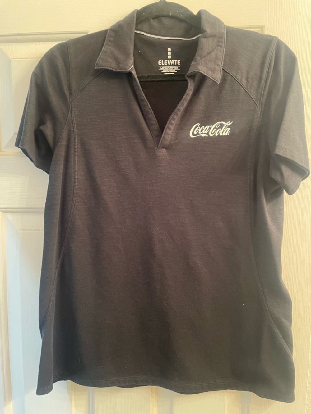 Coca Cola Black Women's Polo Shirt